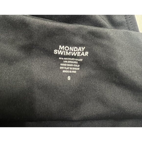 MONDAY Swimwear Bronte Bikini Bottoms in Black - Picture 5 of 5